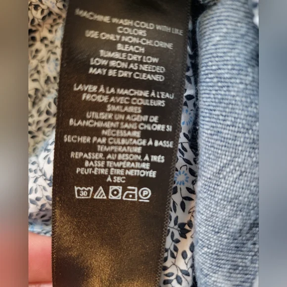 Maeve By Anthropologie Blue Flare Jeans Classic Wide Leg Style - Picture 7 of 15